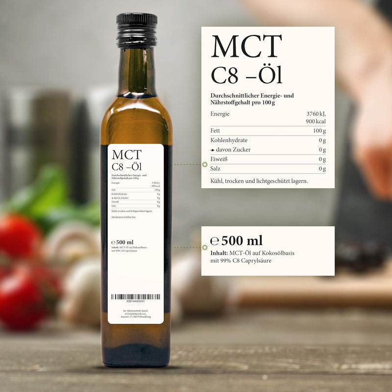 MCT C8 Öl (500ml)