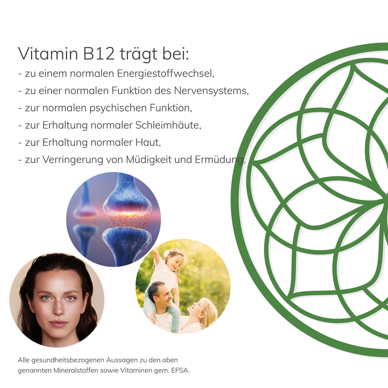 Vitamin D3+K2 (K2VITAL®) & Vitamin B12